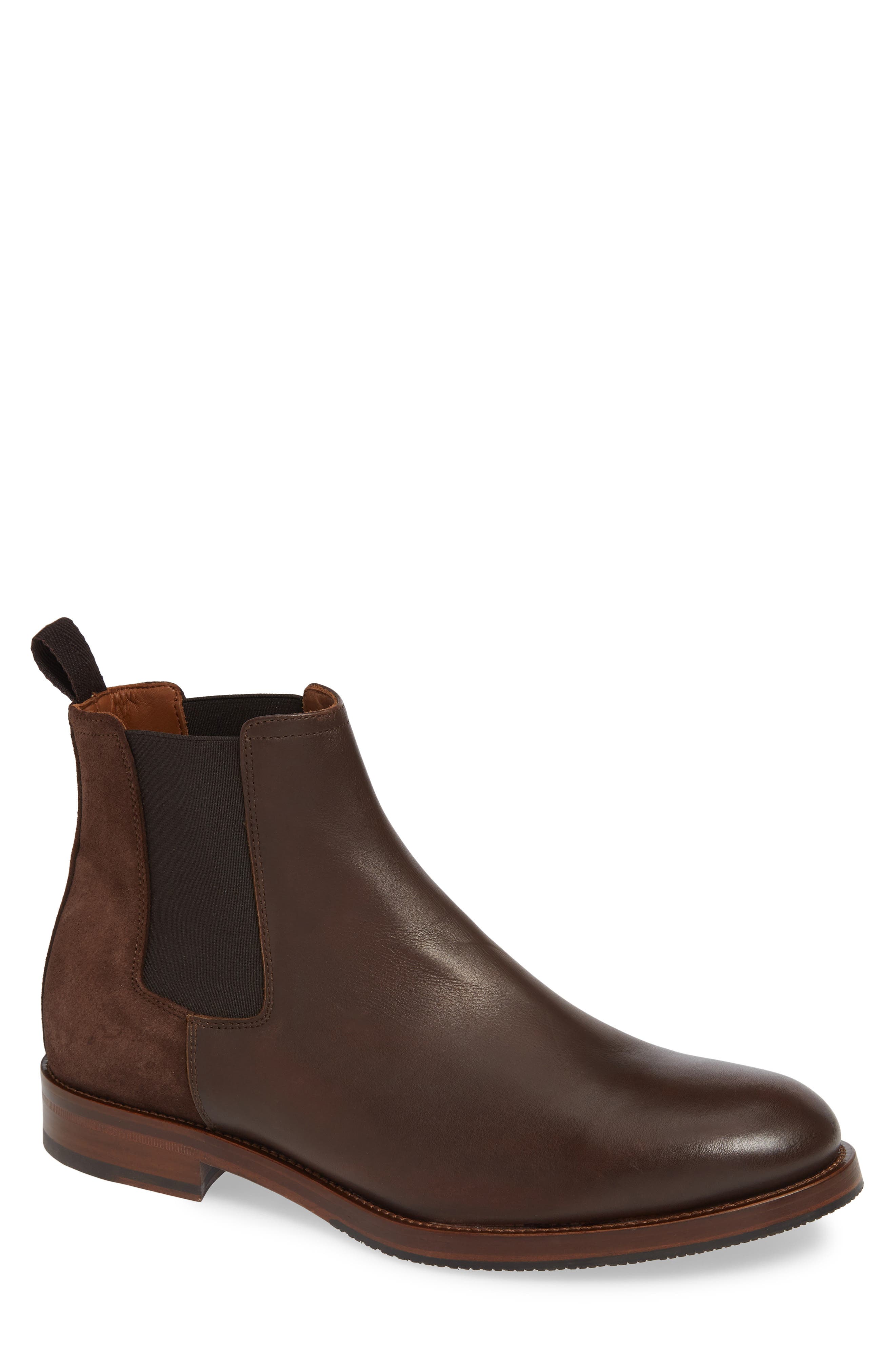 Aquatalia Giancarlo Weatherproof Chelsea Boot- Brown