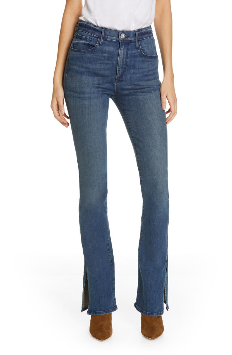 3x1 Jeans SPLIT HEM BOOTCUT JEANS