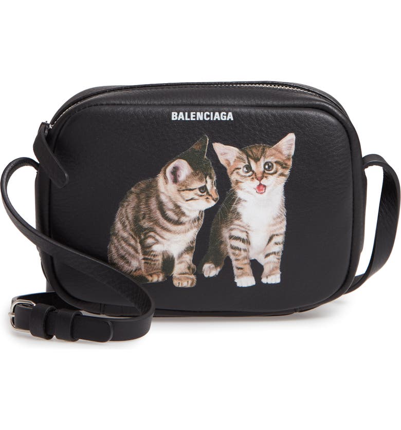 Balenciaga Extra Small Kittens Calfskin Leather Camera Bag | Nordstrom