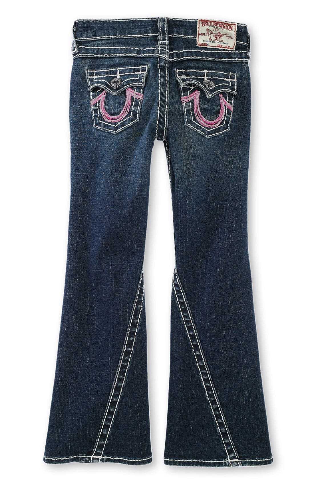 True Religion Brand Jeans 'Joey' Bootcut Stretch Jeans (Big Girls