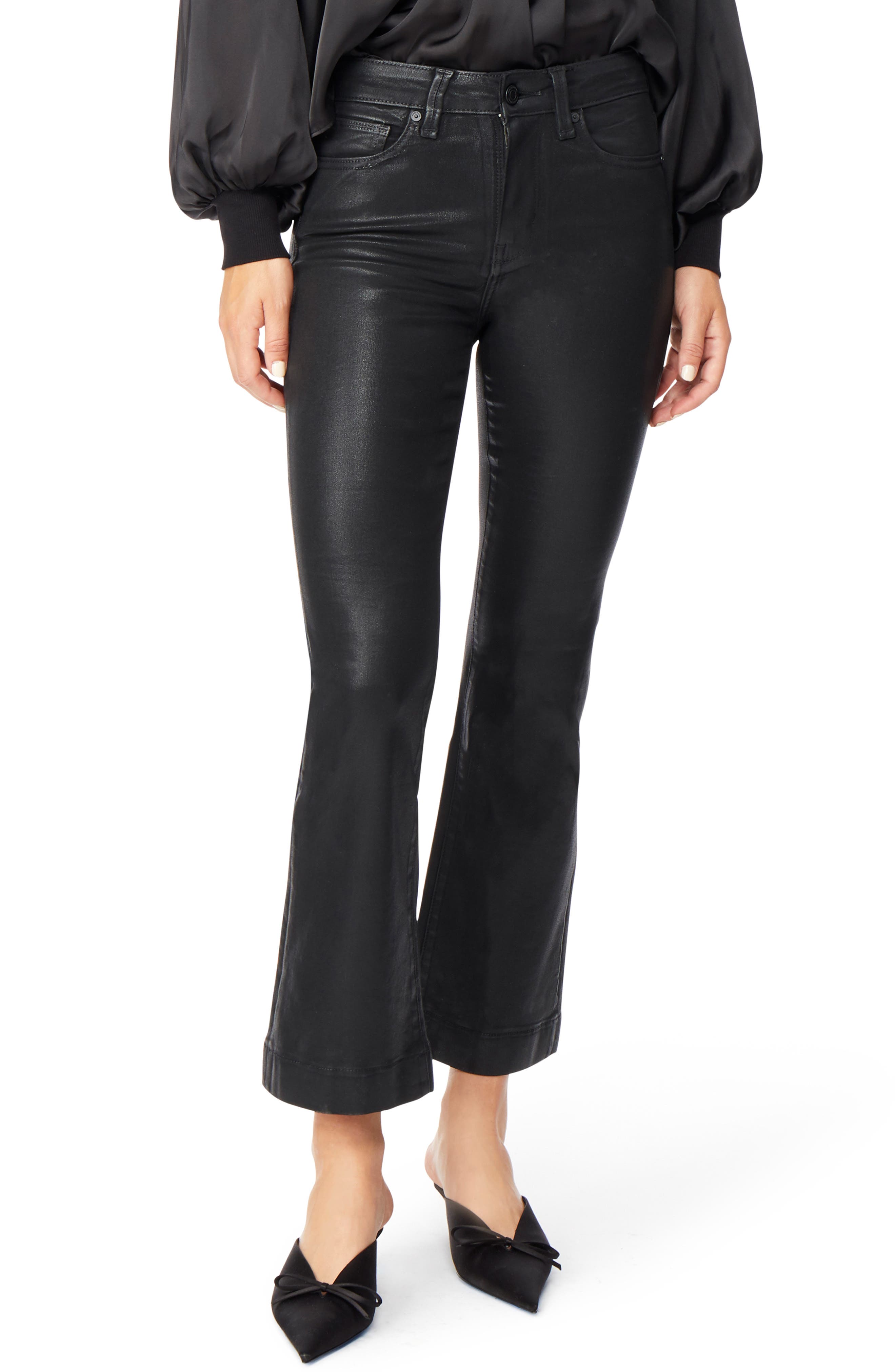 Habitual Coated Kick Flare Jeans Nordstrom