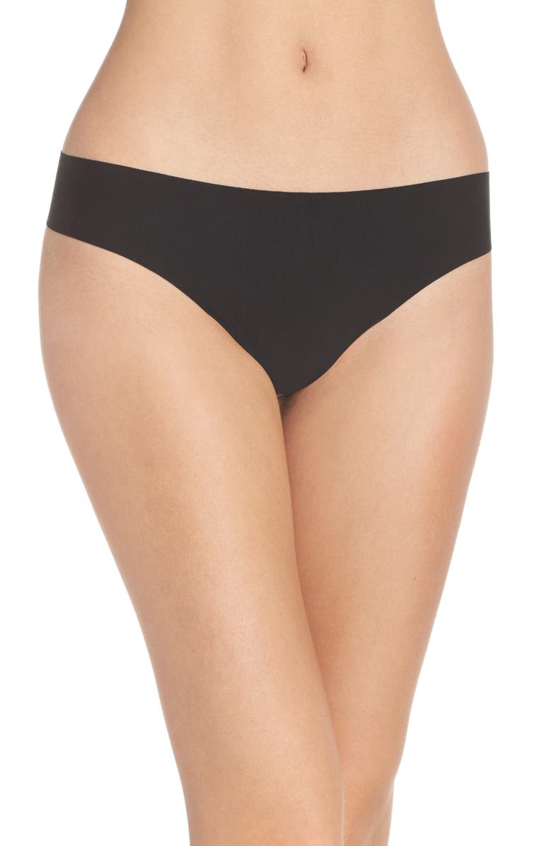 Commando 'butter' Stretch Modal Thong In Black