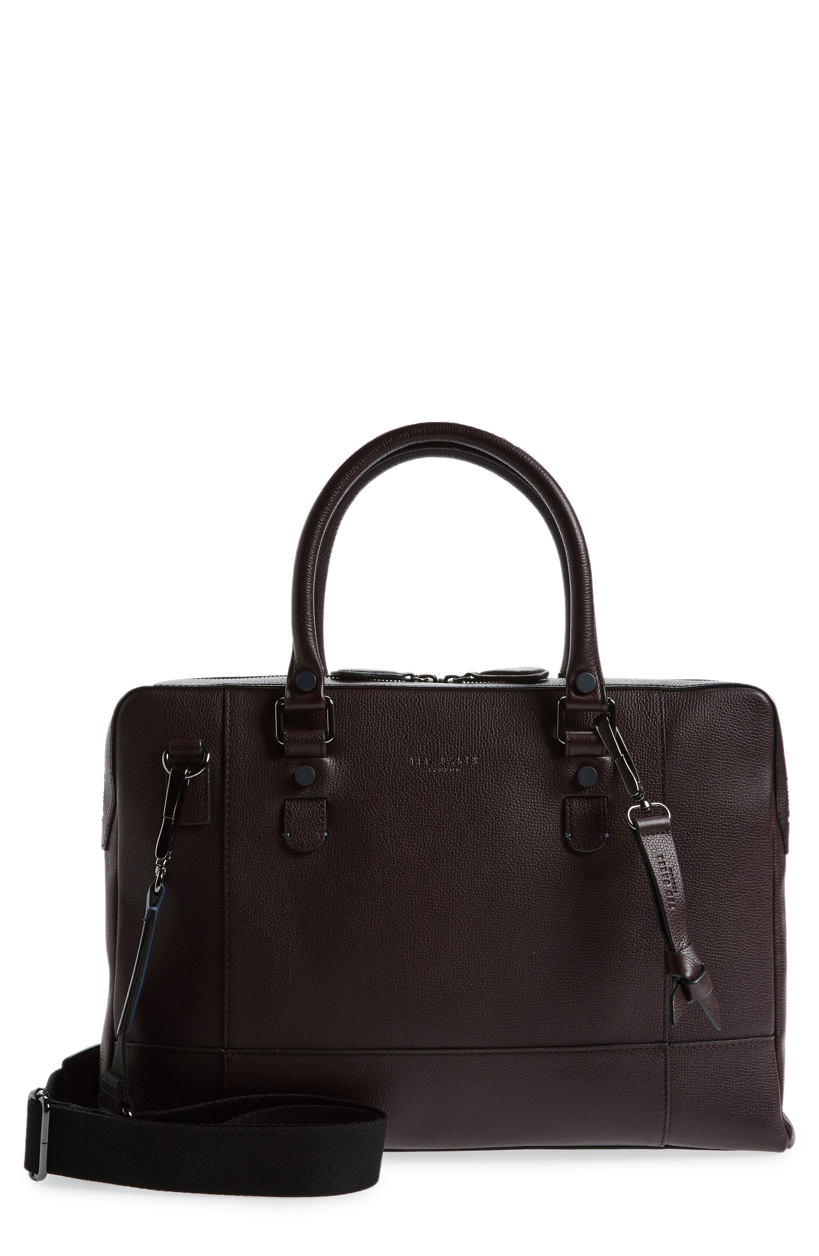 Ted Baker London Jager Leather Briefcase Nordstrom