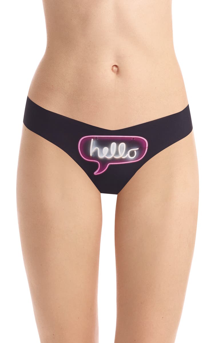 Commando Tops PRINT THONG