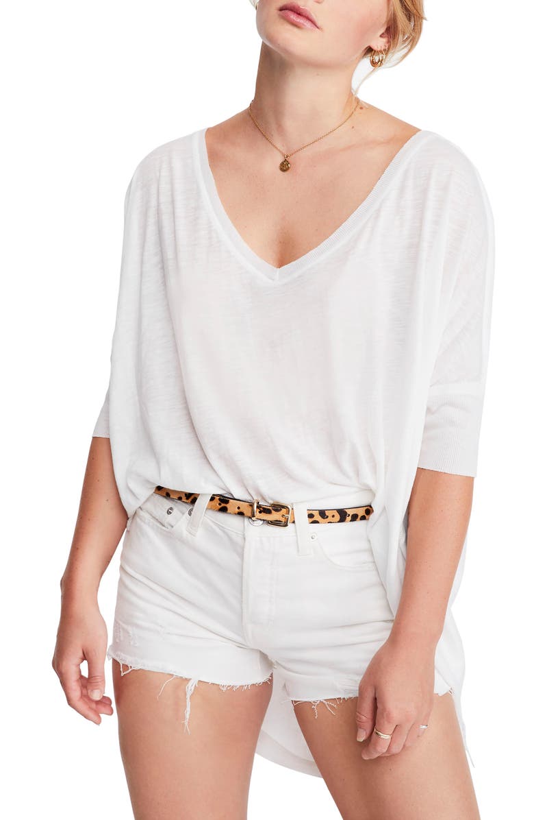 Free People Tops CATCH WAVES TEE