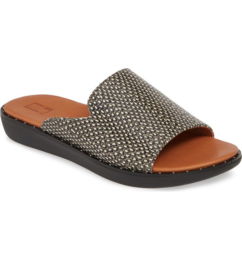 Fitflop Sandals SAFFI DOTTED SLIDE SANDAL