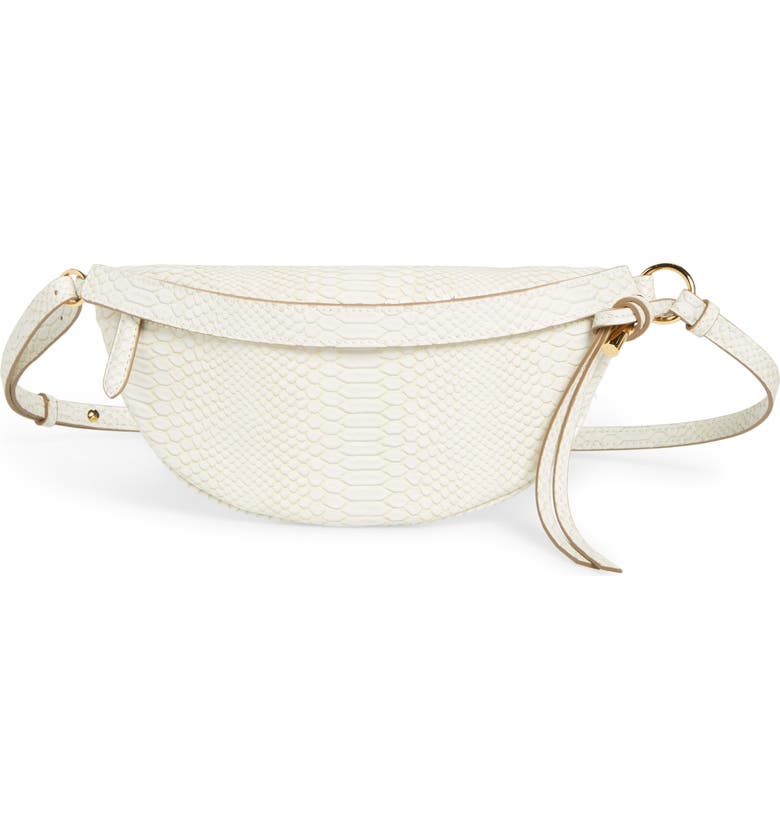 Stella McCartney Alter Snake Faux Leather Fanny Pack | Nordstrom