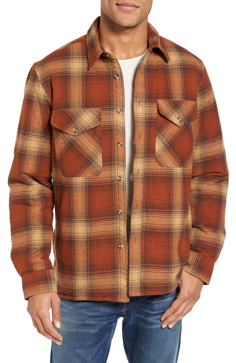 Schott NYC Plaid Shirt Jacket | Nordstrom