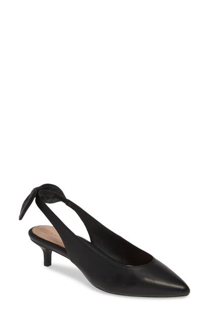 Taryn Rose Pumps NOELLE SLINGBACK BOW PUMP