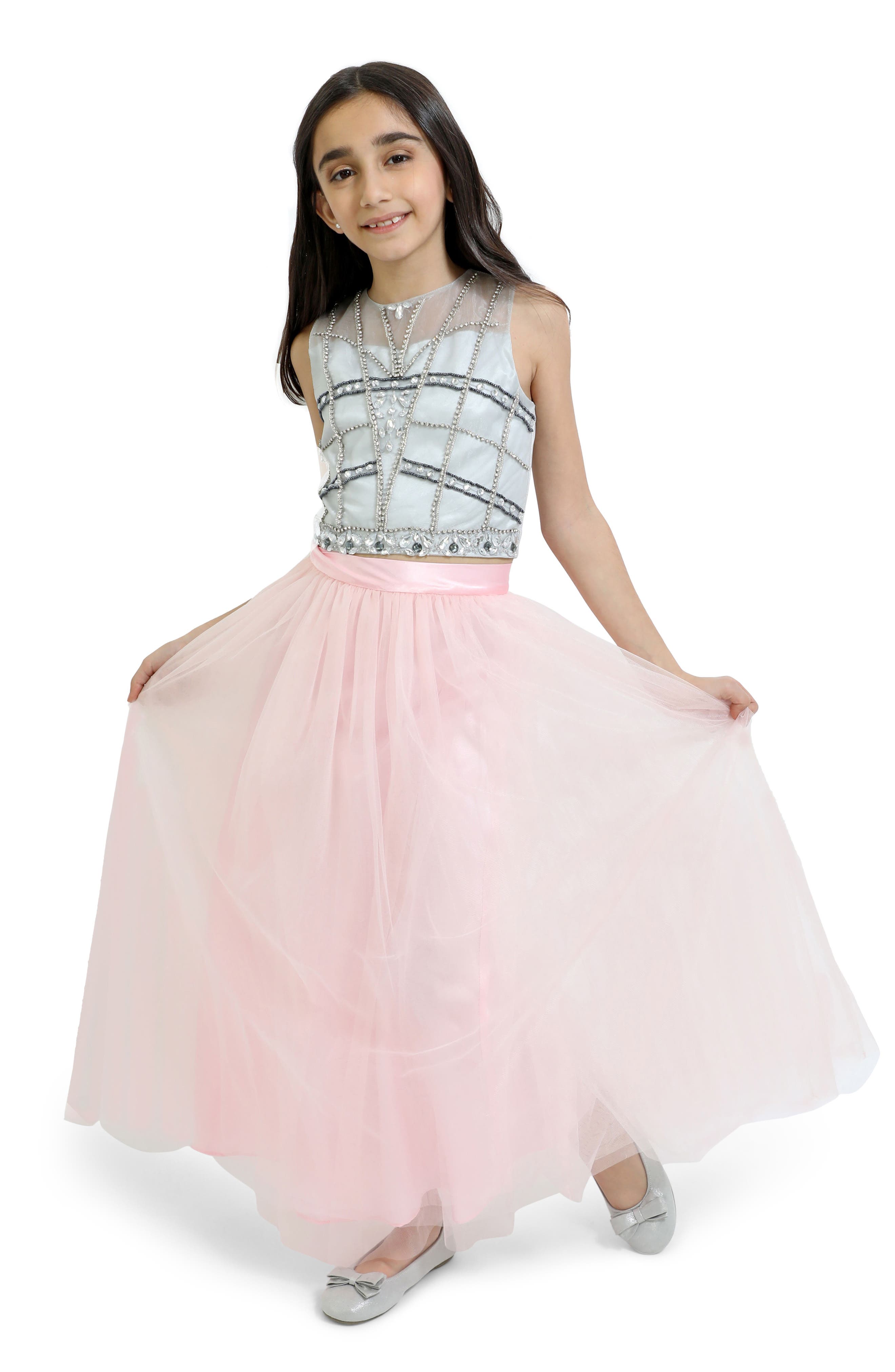 BLUSH by Us Angels TwoPiece Dress (Big Girls) Nordstrom