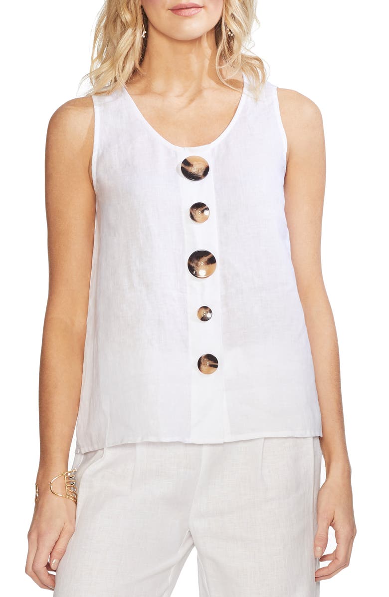 Vince Camuto Tops LINEN TANK