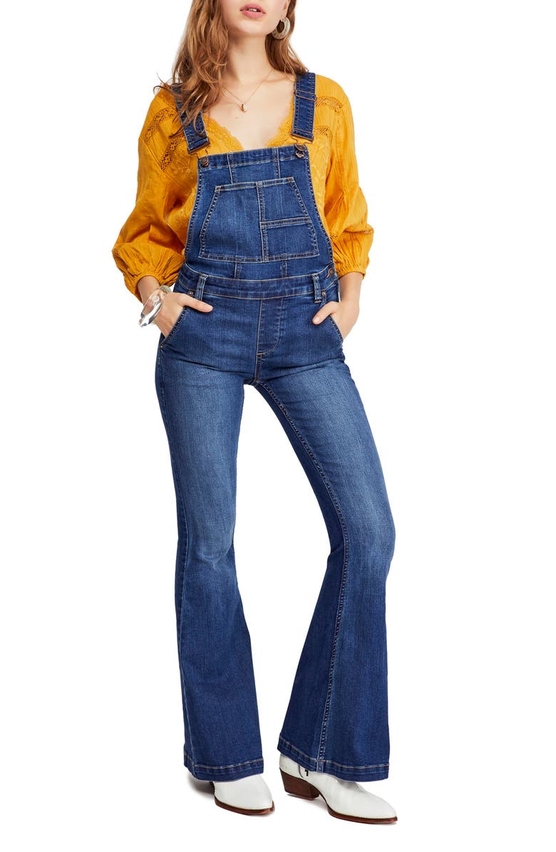 Free People Tops CARLY FLARE OVERALLS