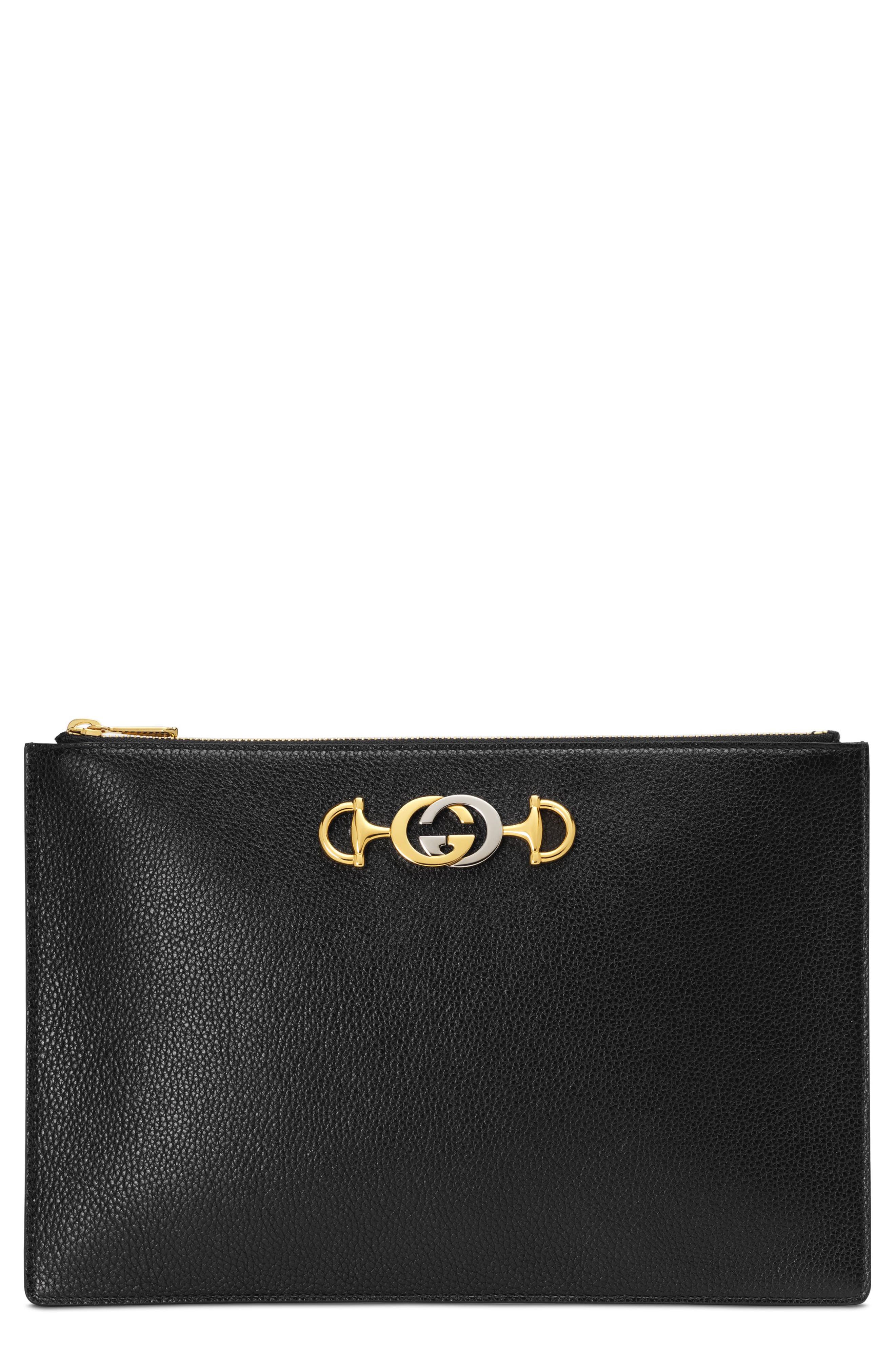 Gucci Zumi 815 Leather Pouch Nordstrom
