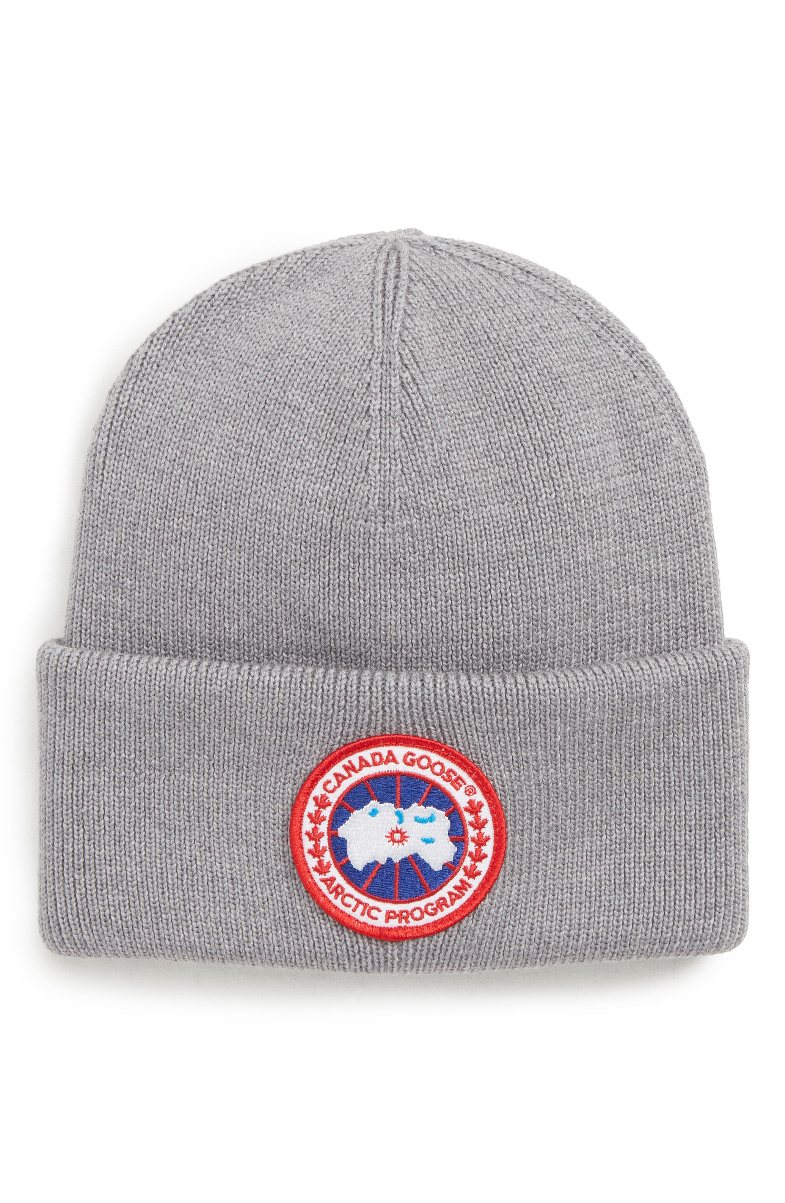 Canada Goose Arctic Disc Merino Wool Toque Beanie | Nordstrom