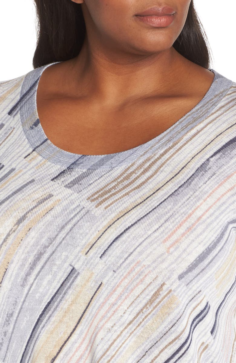 NIC + ZOE WATER STROKE TOP,S191121W