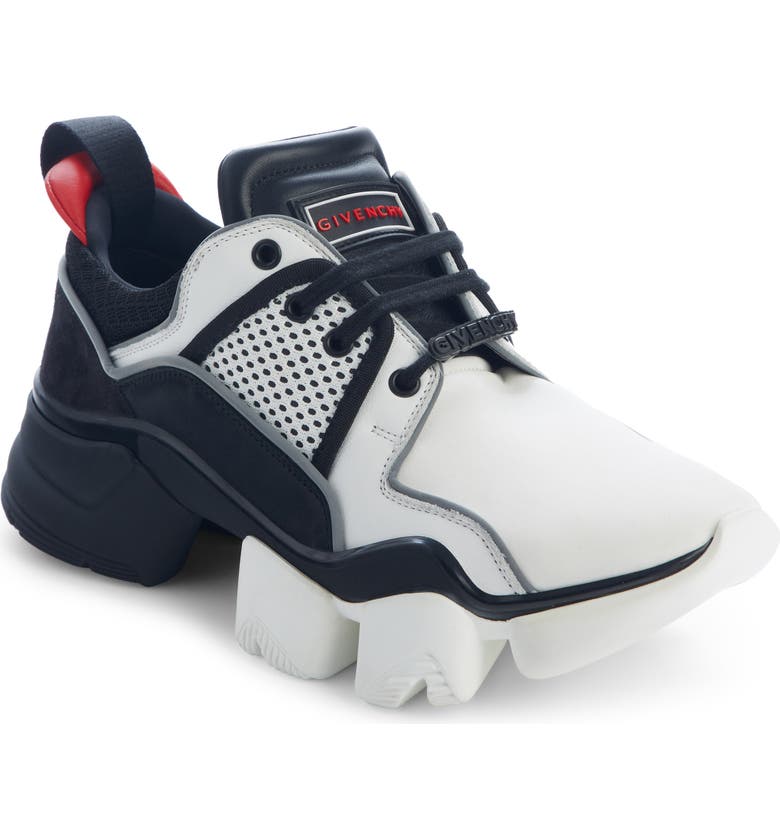 Givenchy Black & White Men's Black And White Jaw Sneakers