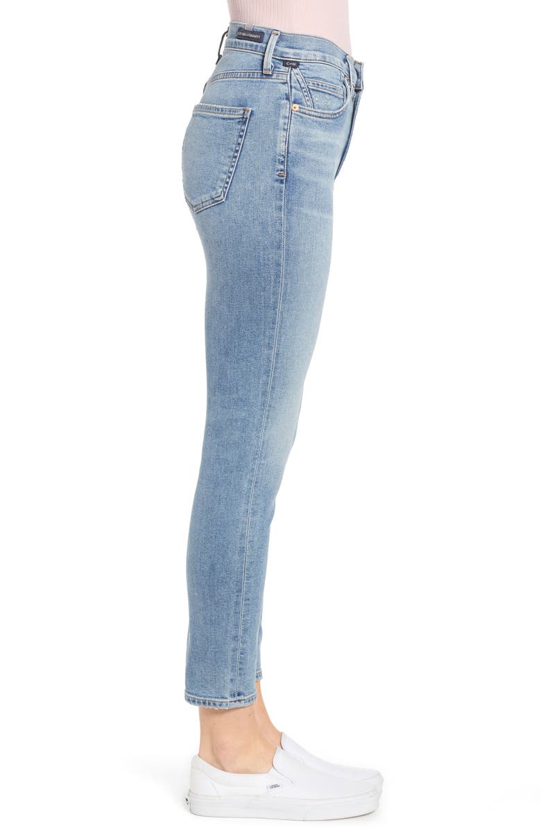 Citizens Of Humanity Rocket Crop High-Rise Skinny Jeans, Serenity ...