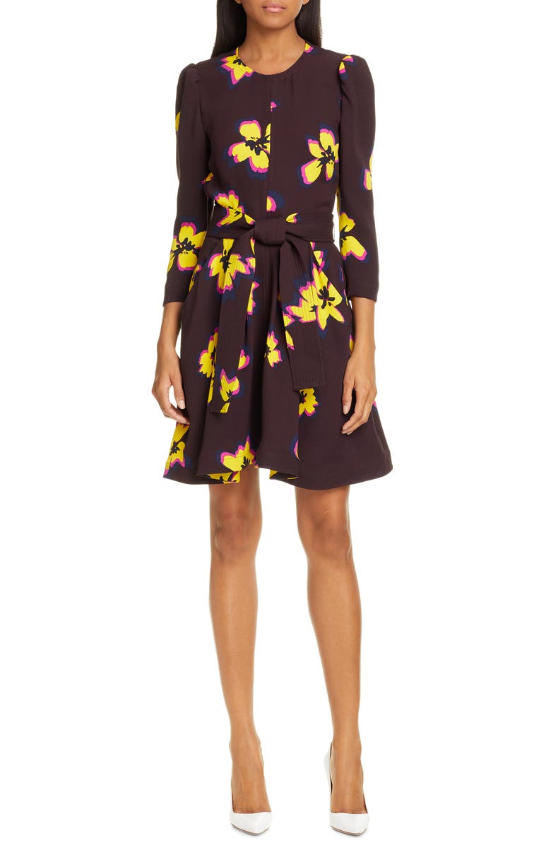 A.l.c Dresses STELLA FLORAL PRINT SILK DRESS