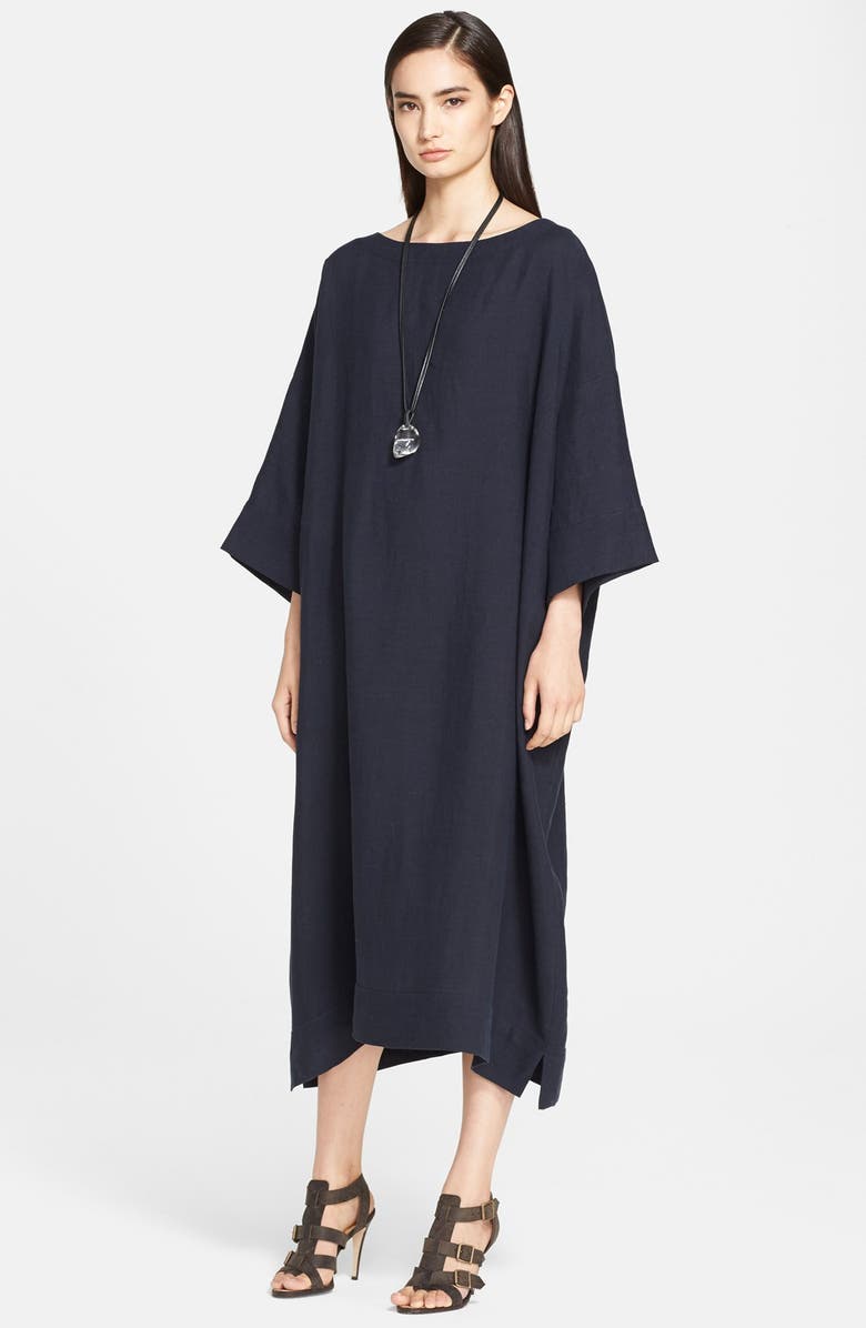 eskandar Lightweight Linen Tunic Dress | Nordstrom