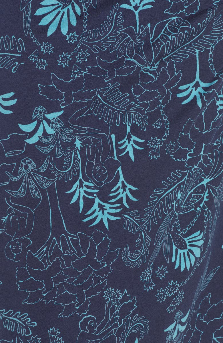Patagonia Dream Song Skirt In Beyond Extinct/ Neo Navy