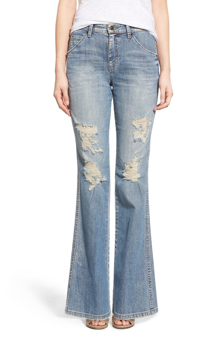 Joes Collectors - Wasteland High Waist Ripped Flare Jeans (Bev) | Nordstrom