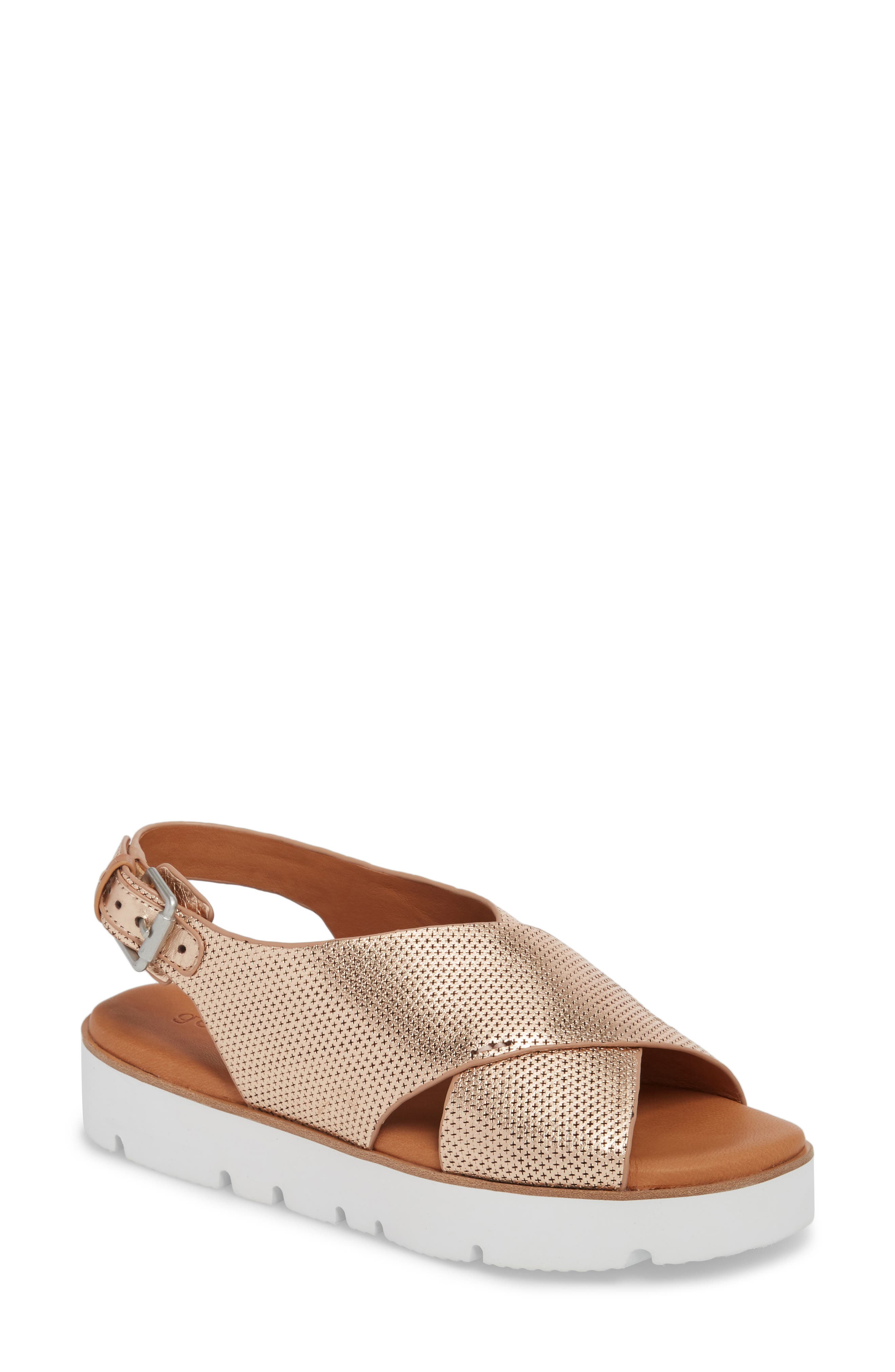 Gentle Souls By Kenneth Cole Kiki Platform Sandal- Pink