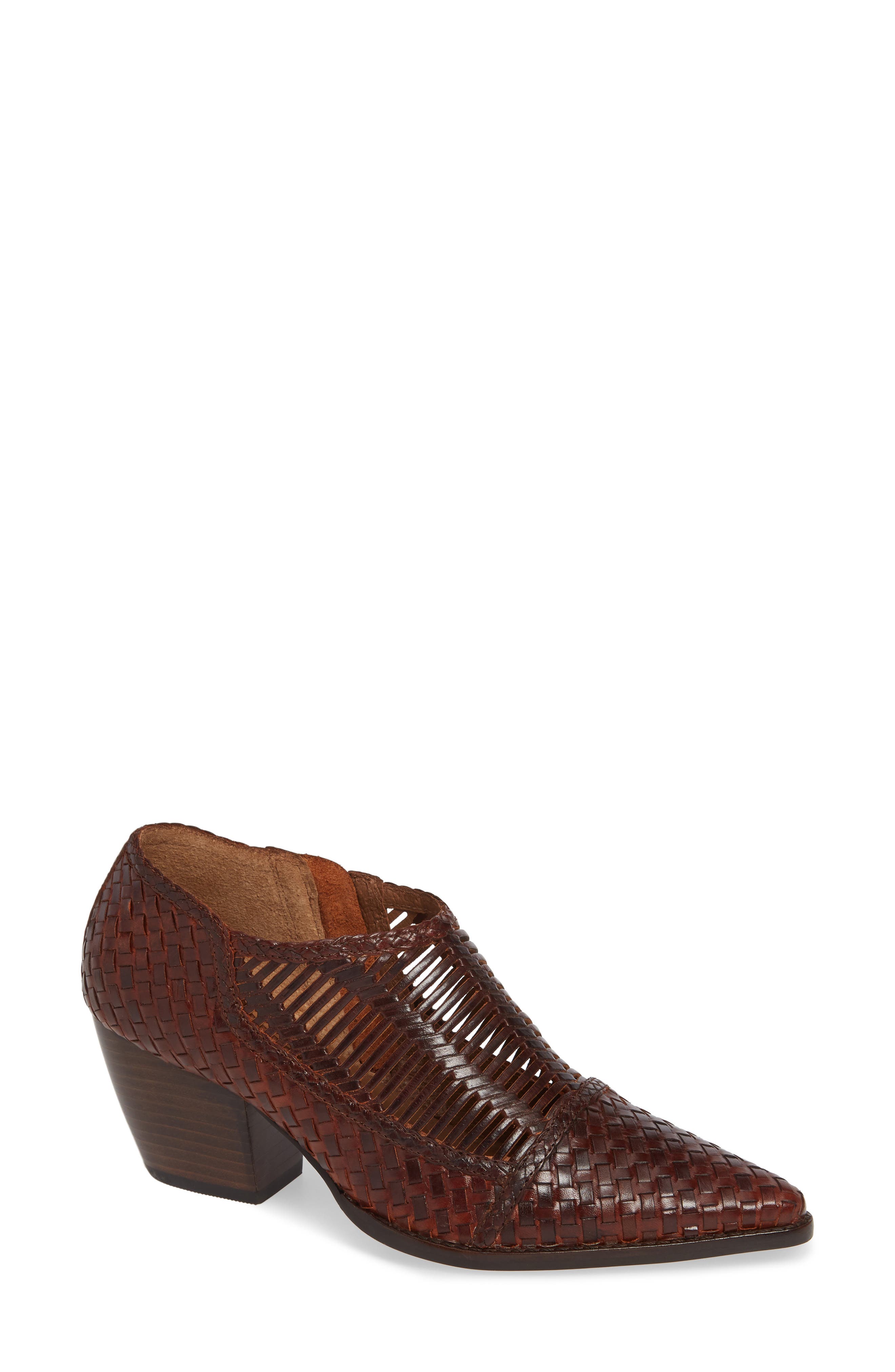 Matisse Vigo Woven Bootie- Brown