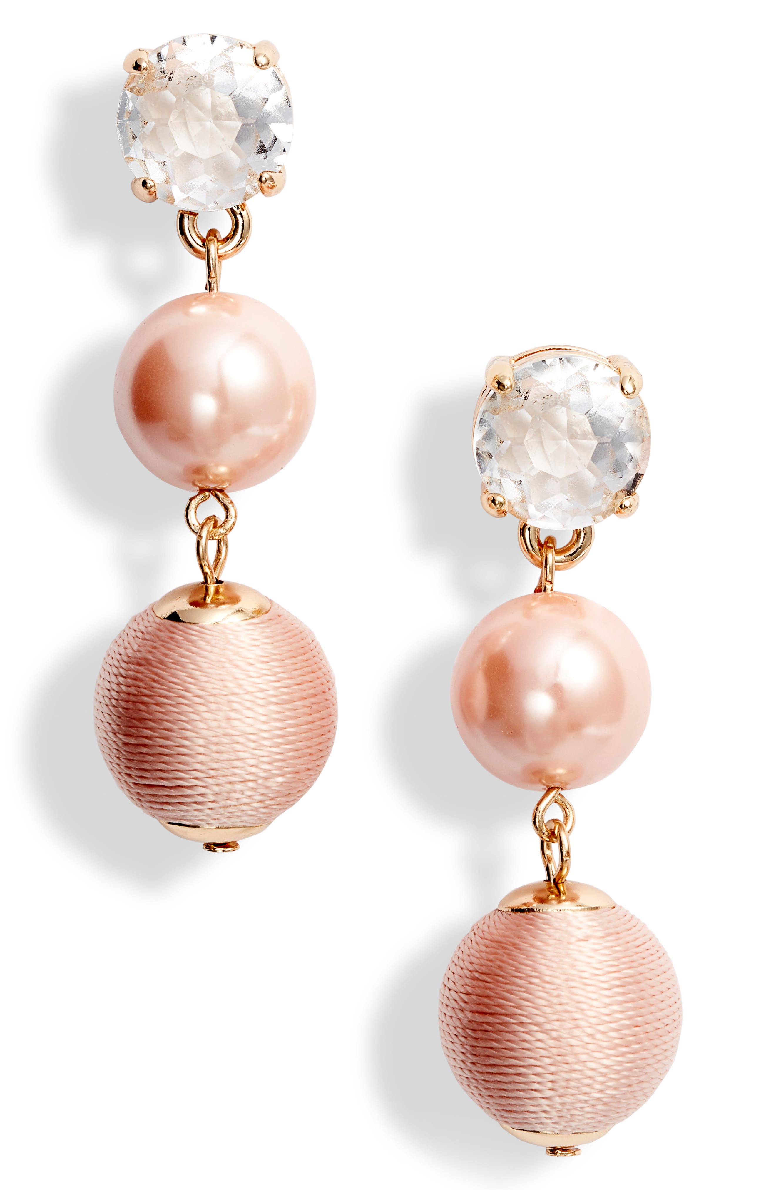 Rachel Parcell Linear Drop Earrings (Nordstrom Exclusive) | Nordstrom