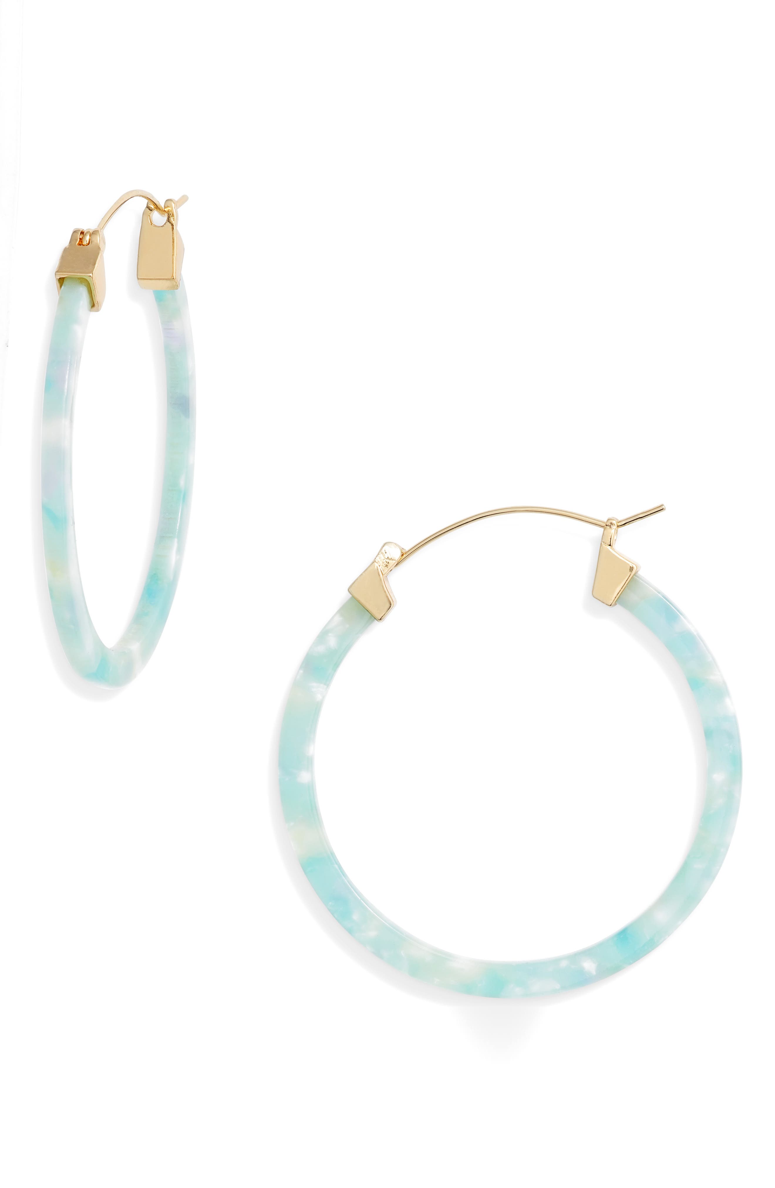 Hoop earrings from Nordstrom
