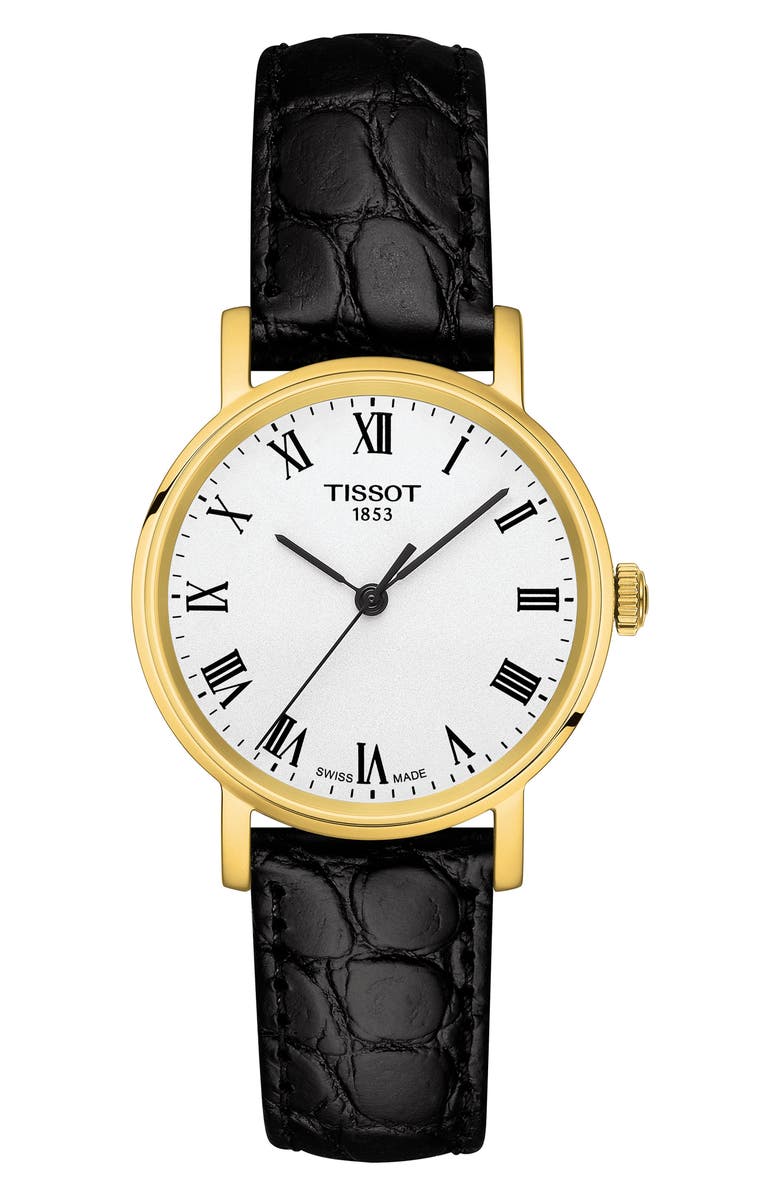 Tissot EVERYTIME LEATHER STRAP WATCH, 30MM