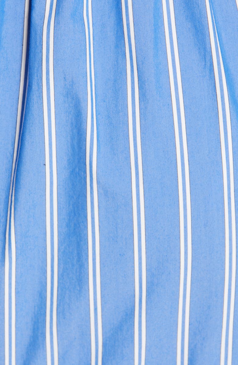 TIBI VIVIAN STRIPE HALTER MIDI DRESS,S319VV1208