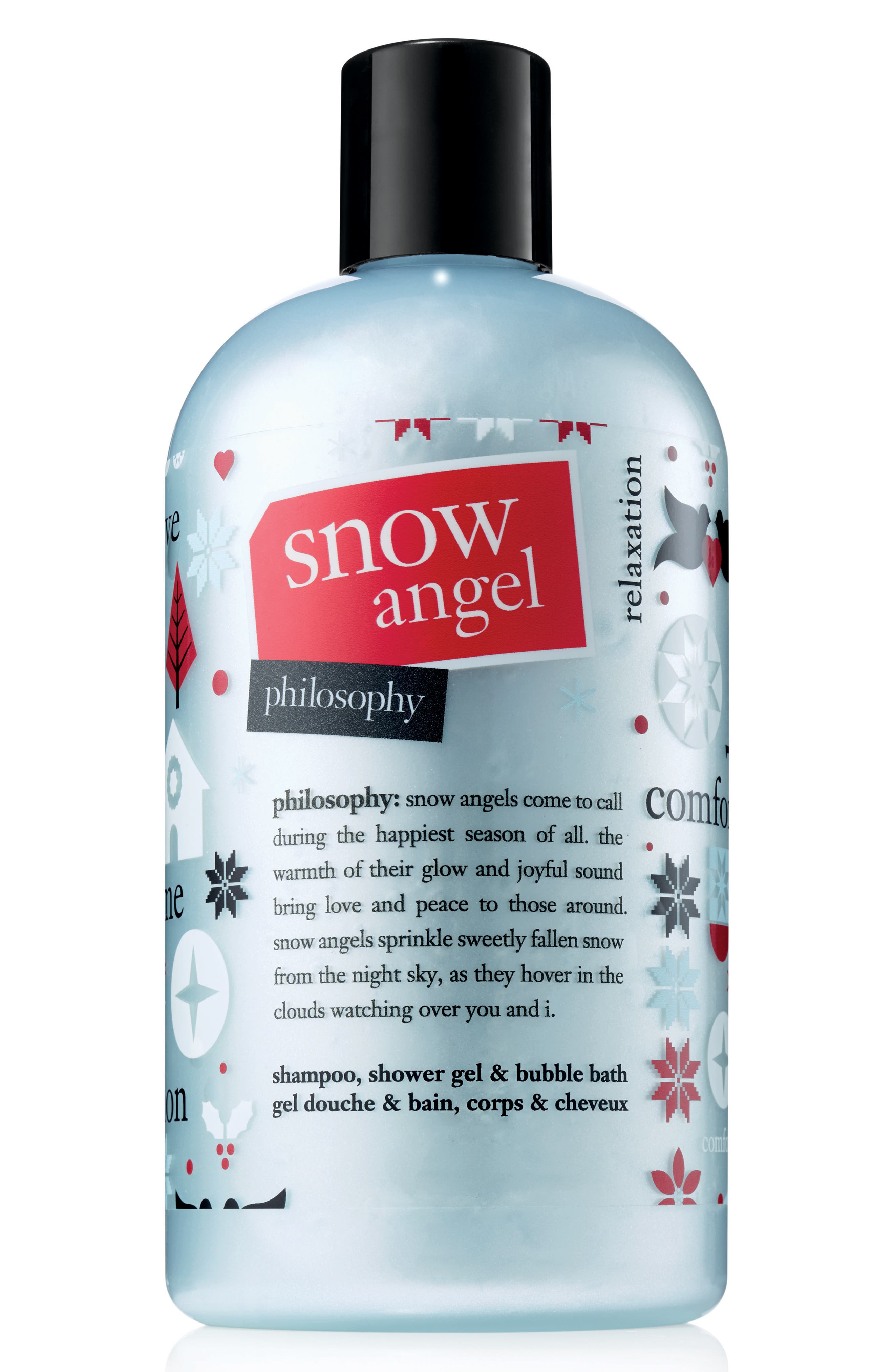philosophy snow angel shampoo, shower gel & bubble bath (Limited