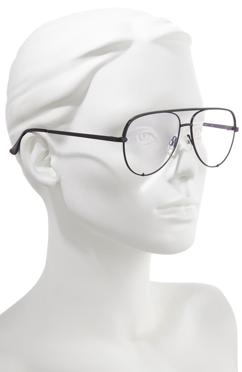 QUAY HIGH KEY 58MM BLUE LIGHT BLOCKING GLASSES,HIGH KEY