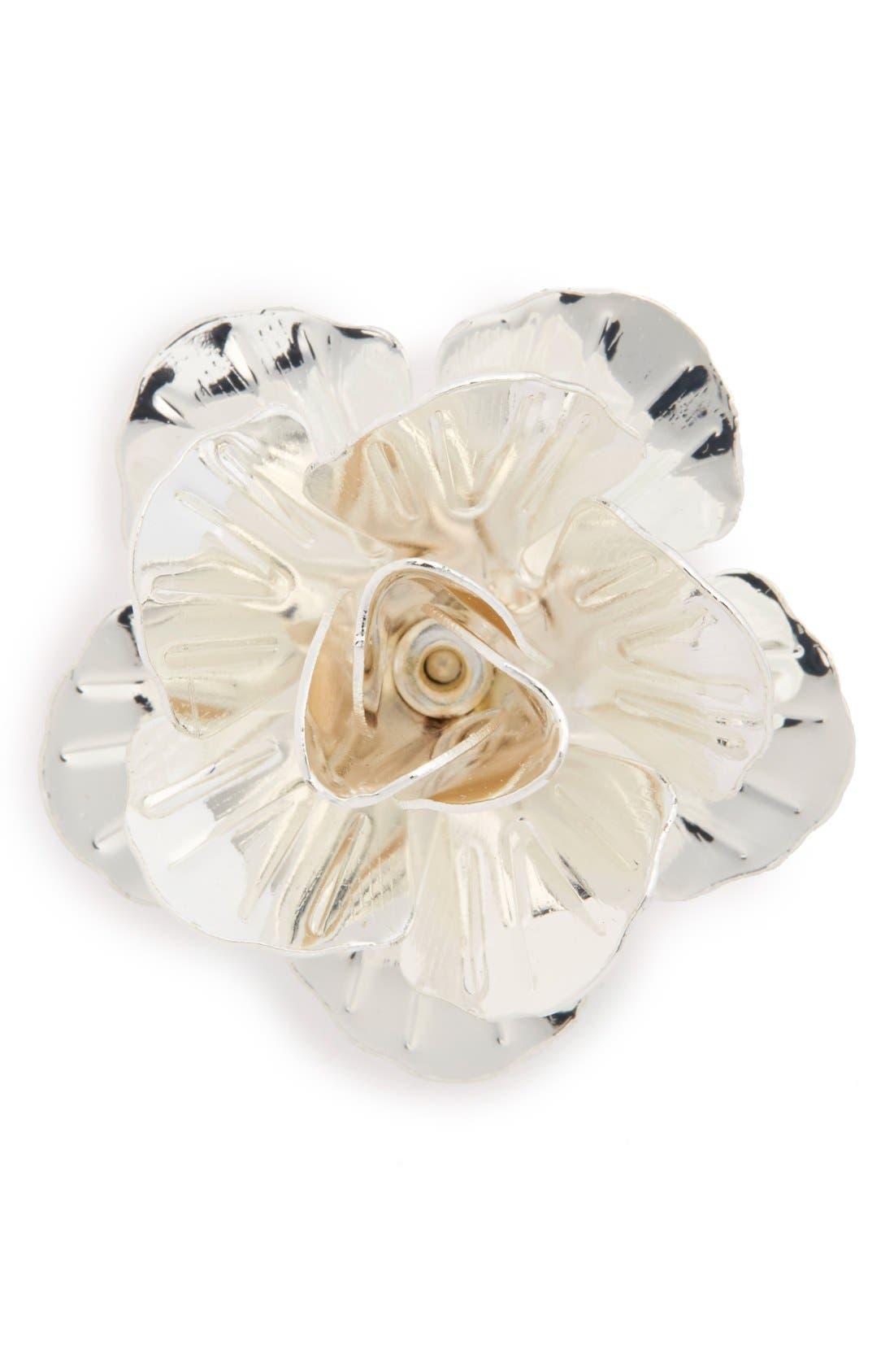hook + ALBERT Metallic Floral Lapel Pin Nordstrom