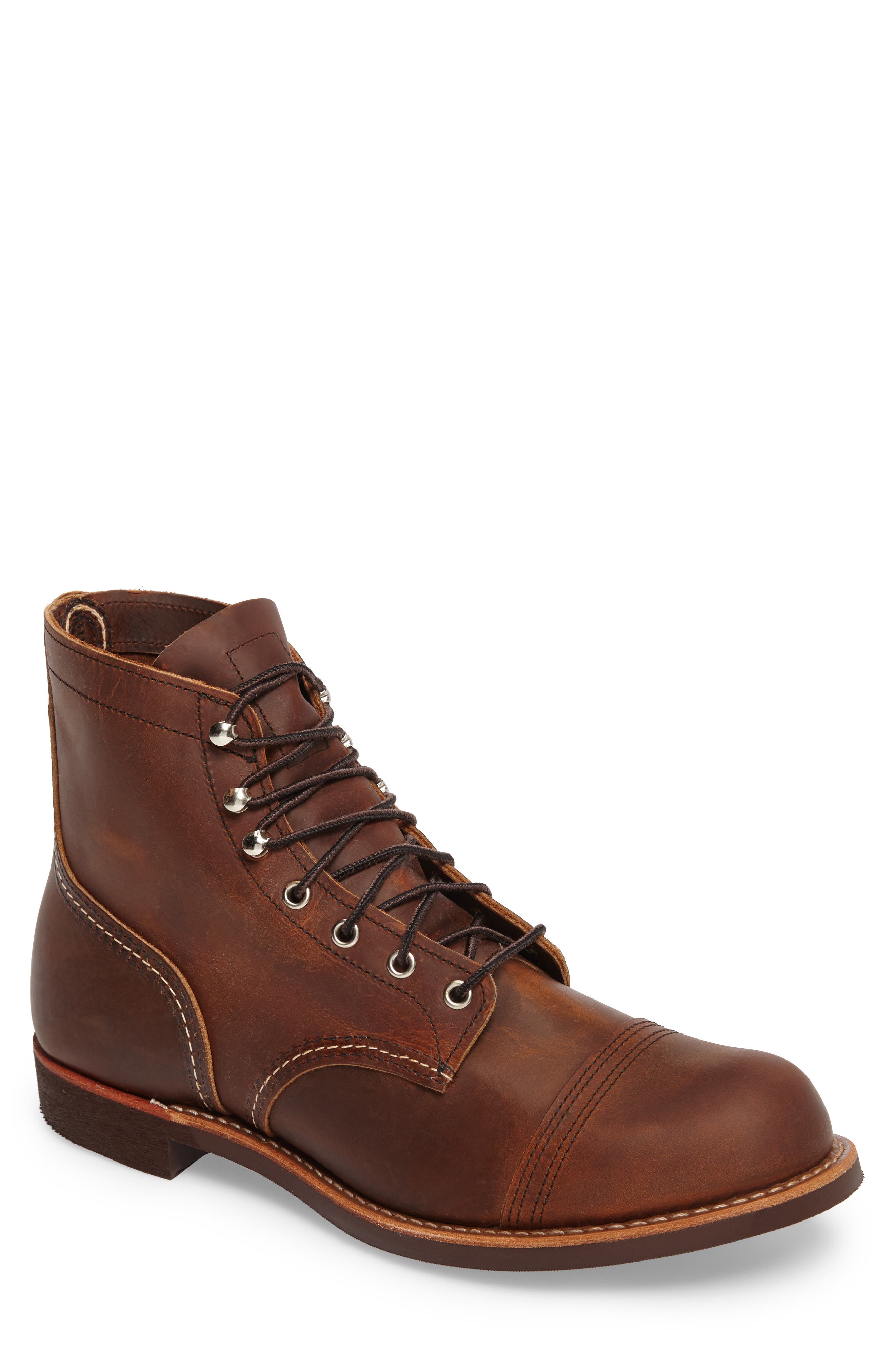 Red Wing Iron Ranger Cap Toe Boot - Brown