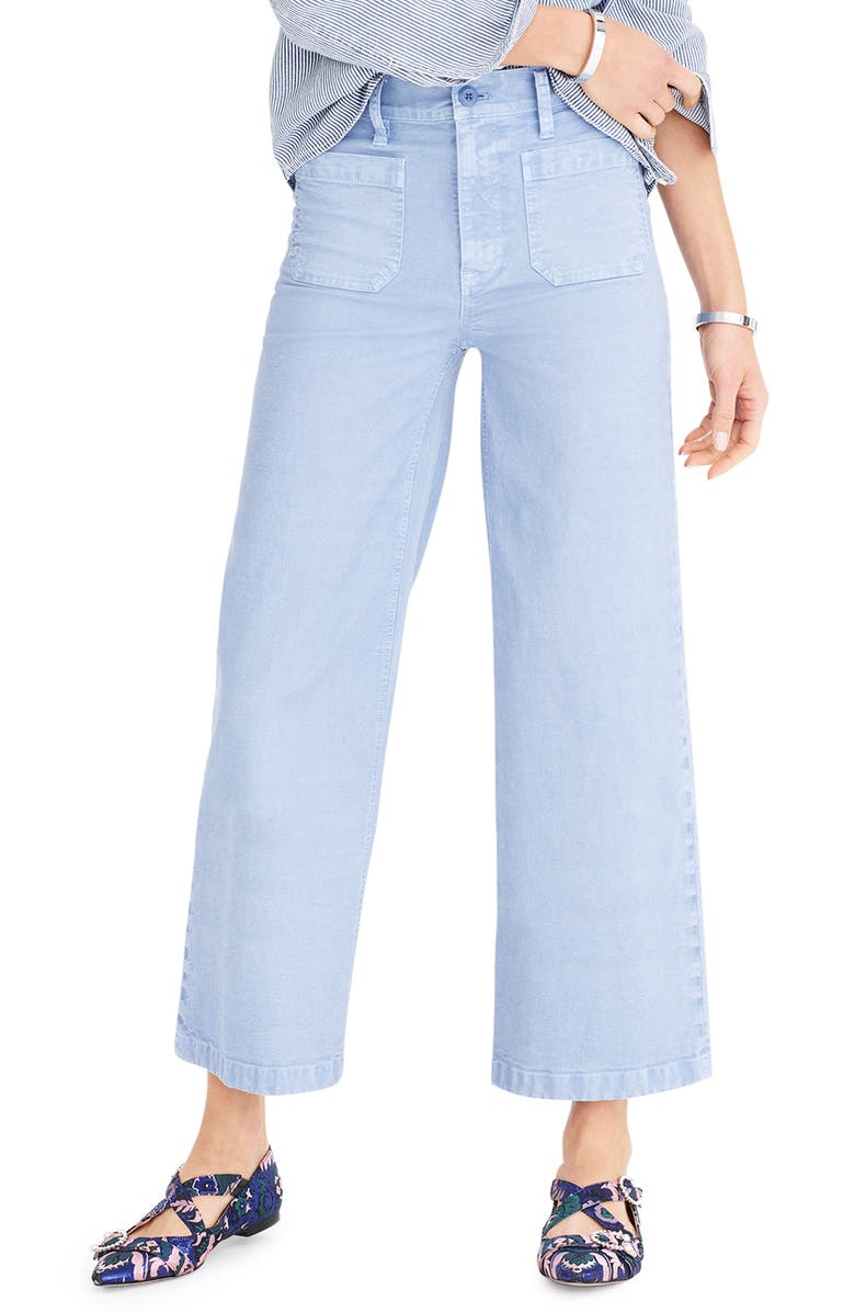 J crew point sur wide leg pants online