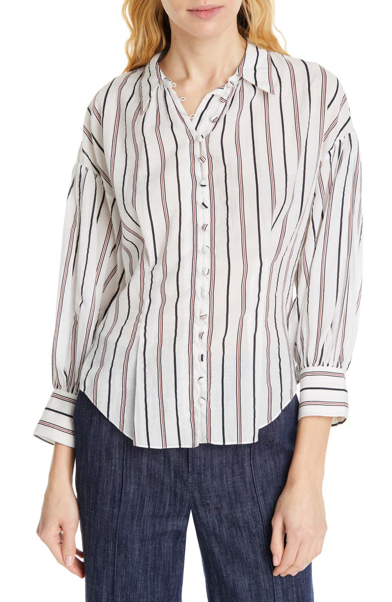 Joie T-shirts MINYA STRIPE SHIRT