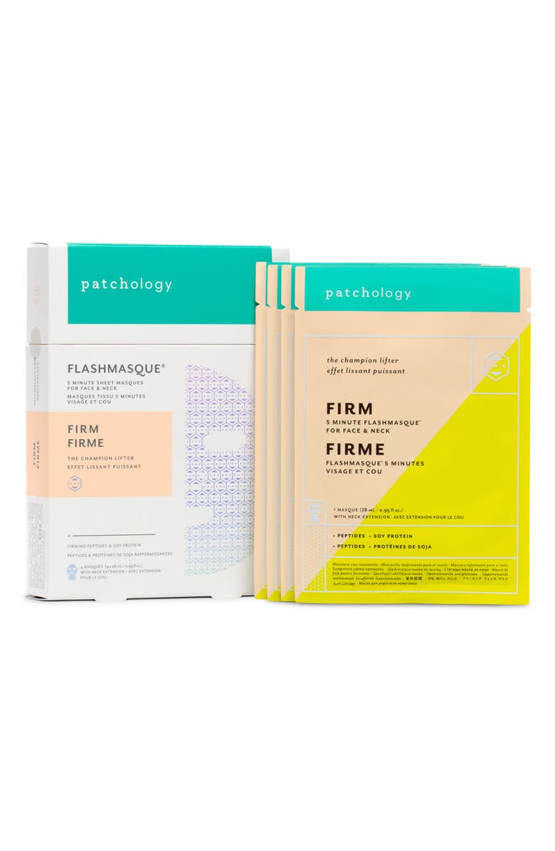 Patchology FlashMasque® Firm 5Minute Face & Neck Sheet Mask Nordstrom