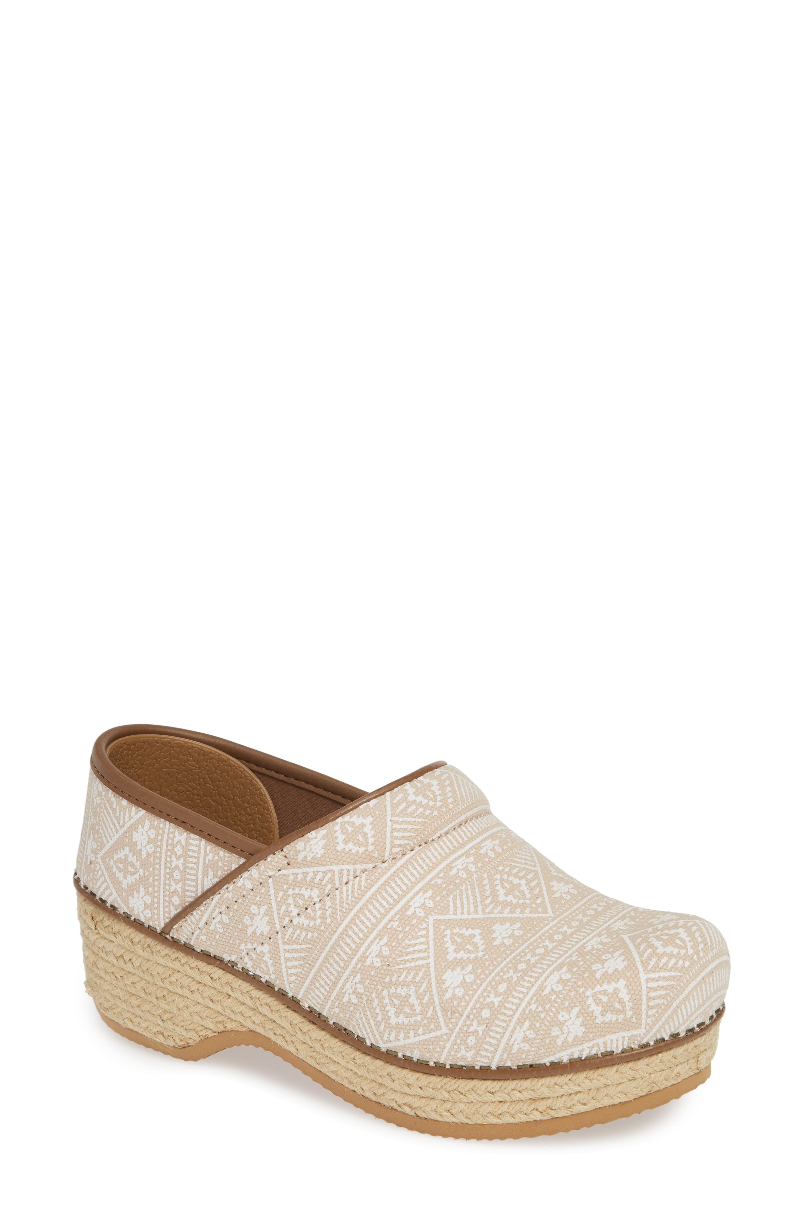 dansko jute clogs
