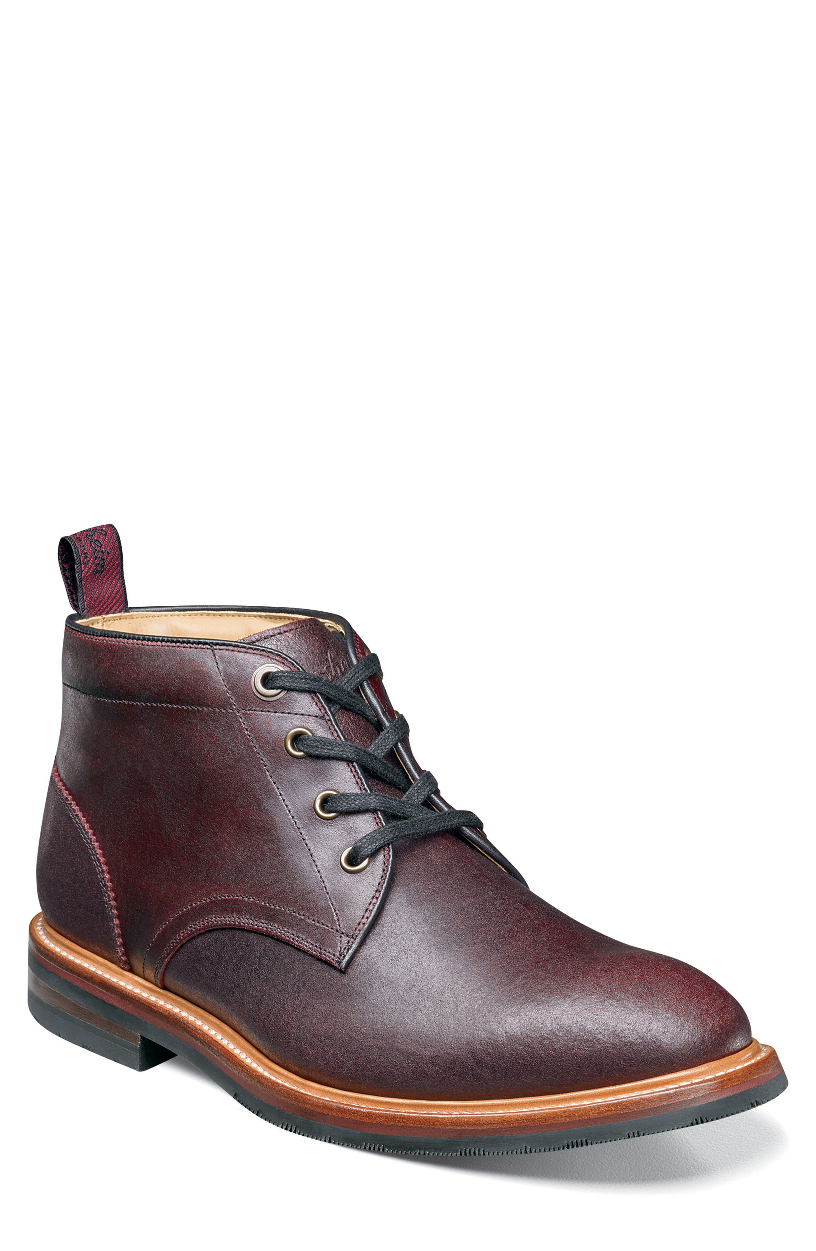 Florsheim Foundry Leather Boot, Burgundy