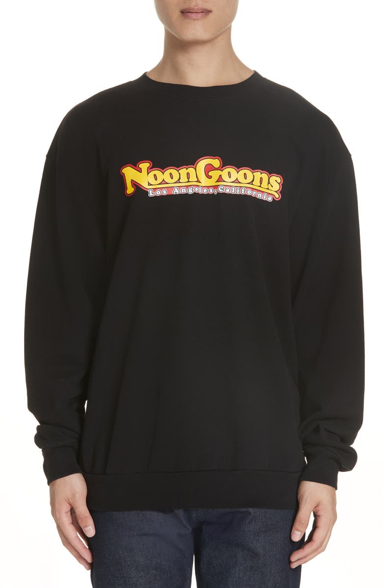 Noon Goons T-shirts PINNED LOGO SWEATSHIRT