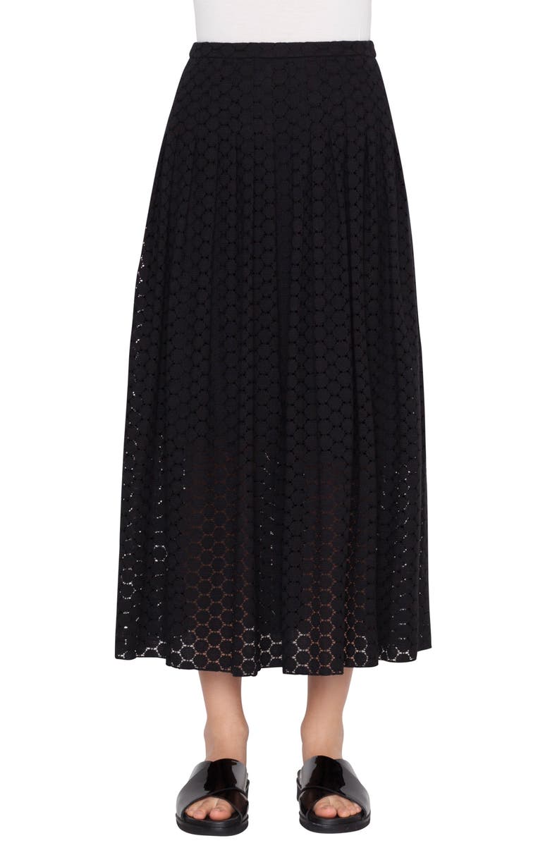 Akris Punto Skirts MINI DOT MIDI SKIRT