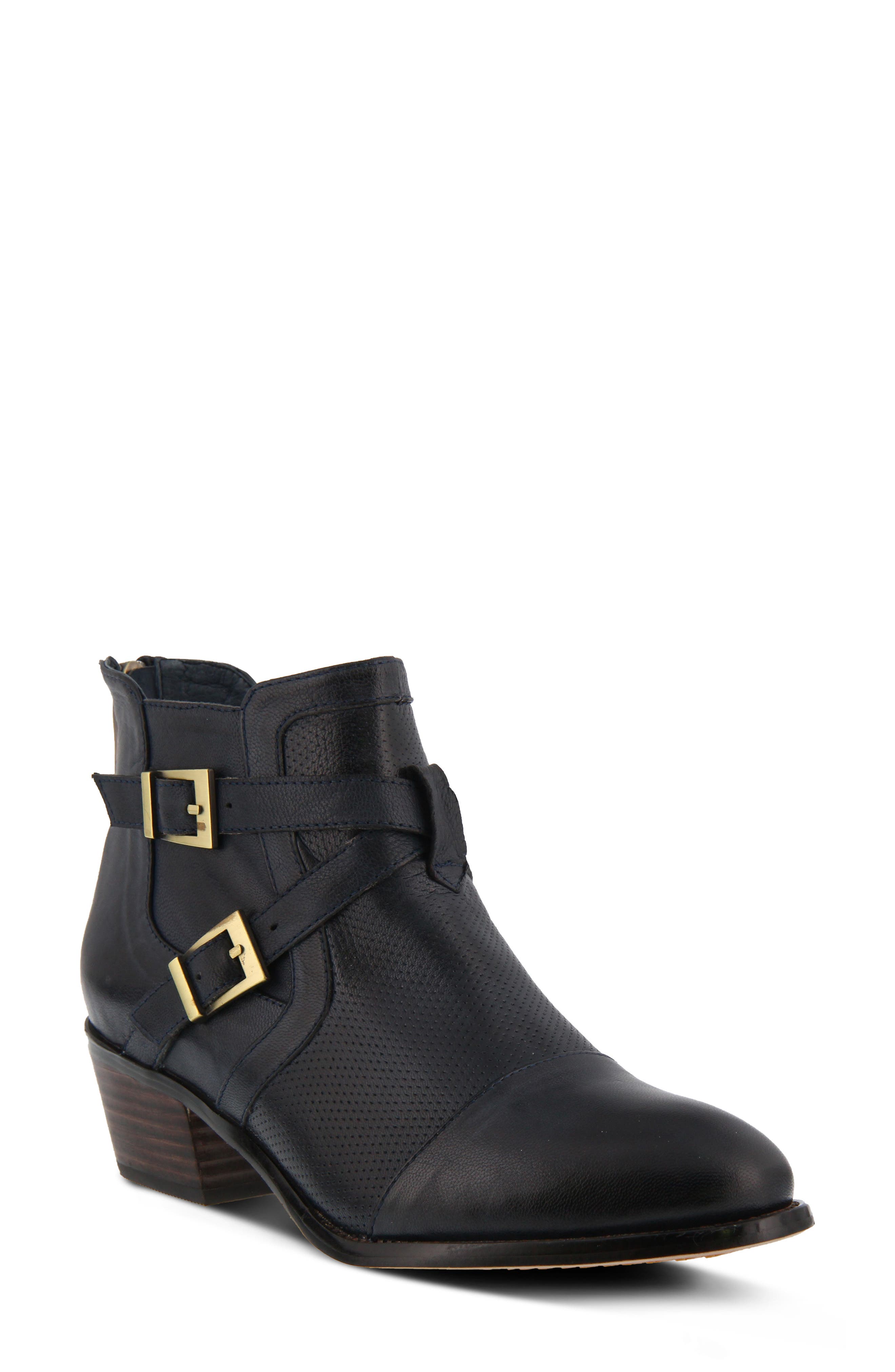 Spring Step Alethea Bootie - Blue