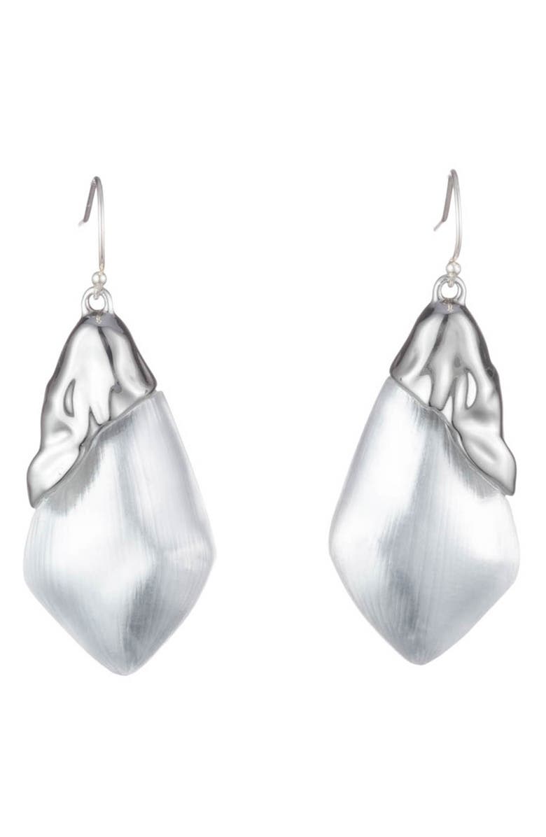 Alexis Bittar CRUMPLED DROP EARRINGS