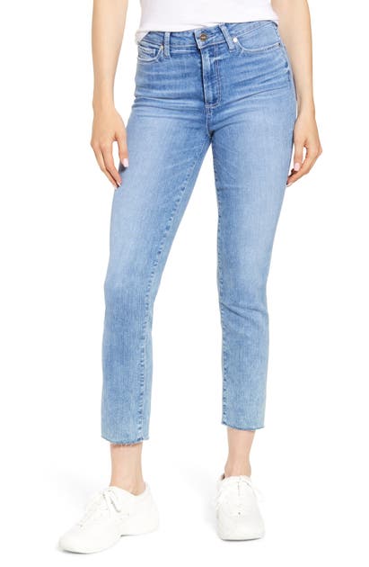 Paige Jeans VERDUGO RAW HEM CROP SKINNY JEANS