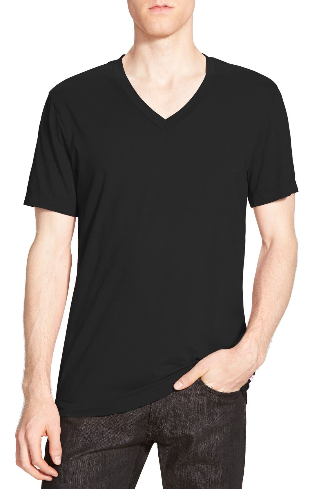 James Perse Short Sleeve V-Neck T-Shirt | Nordstrom