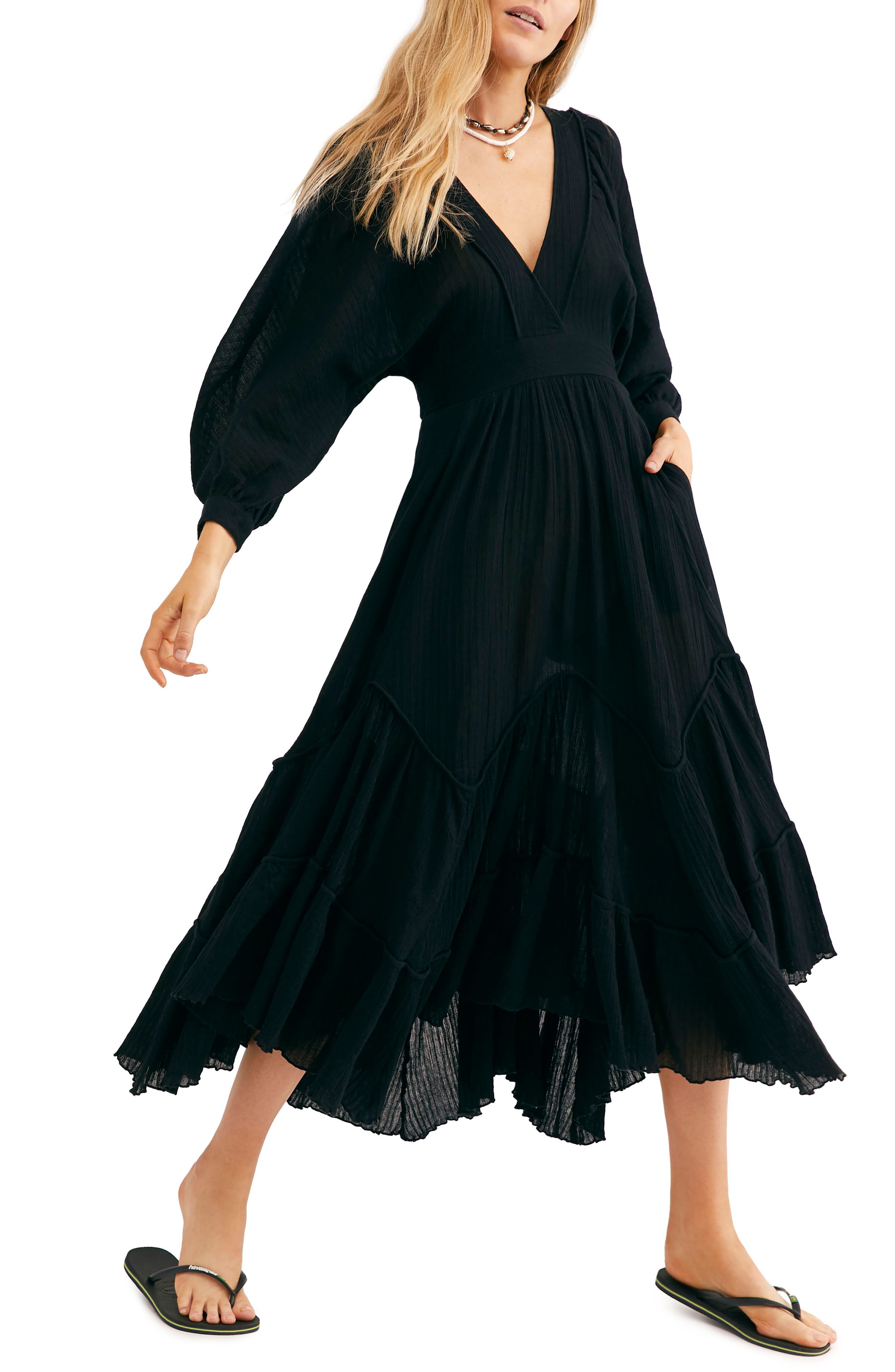 Endless Summer By Free People I Need To Know Maxi Dress, Black