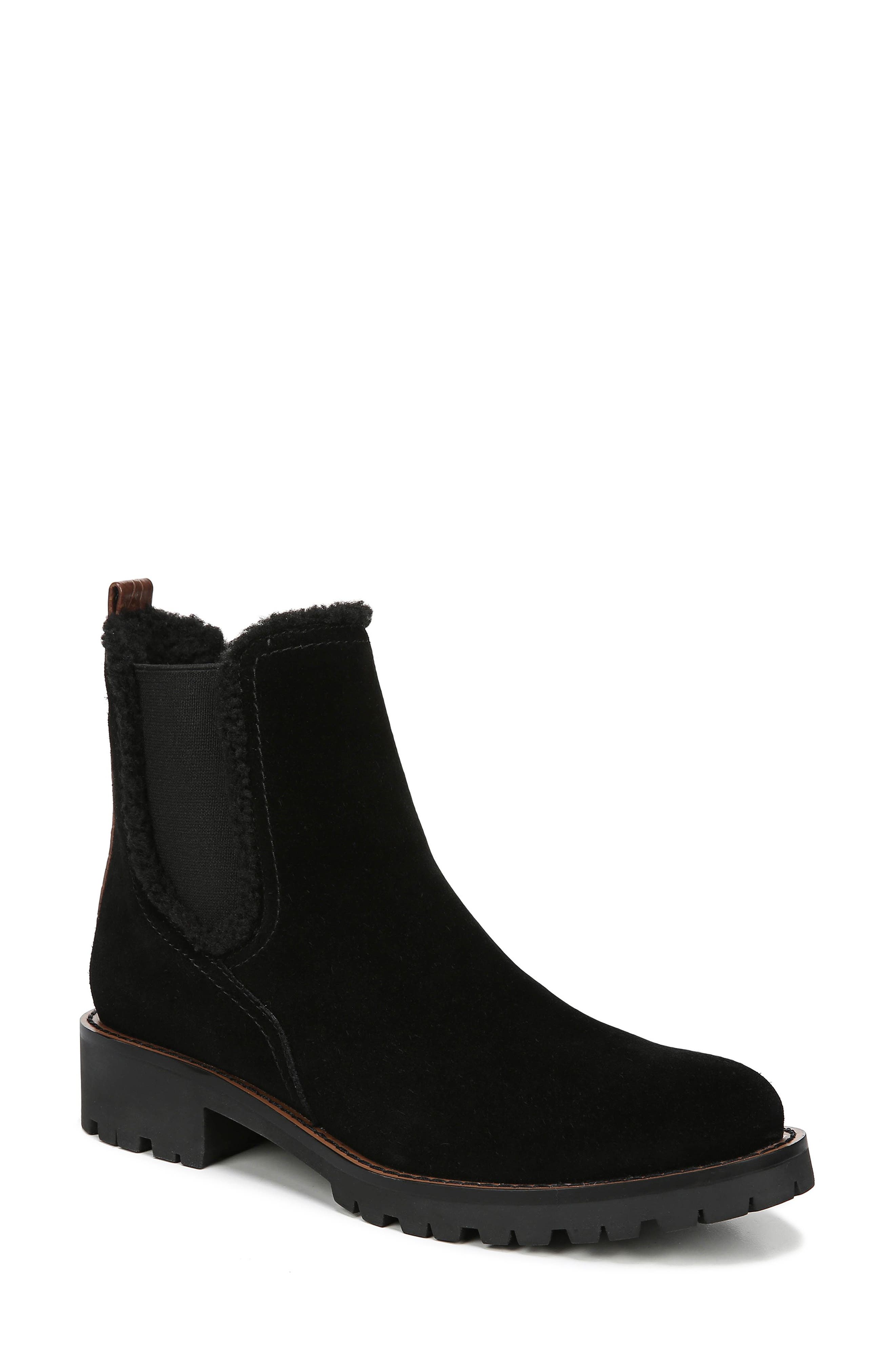 Sam Edelman Jaclyn Waterproof Chelsea Bootie, Black