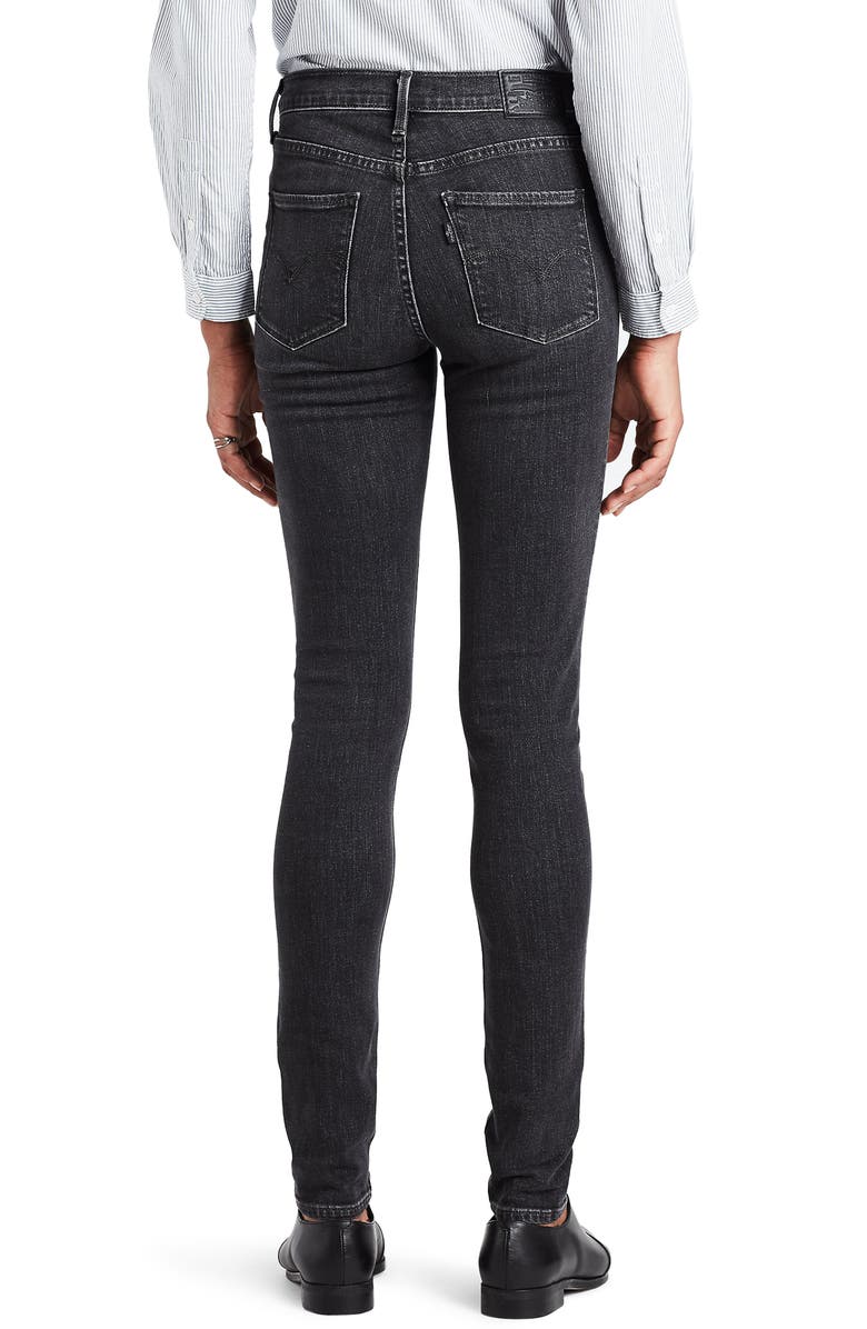 Shop Levi S 311 Tm Shaping Skinny Jeans In Middle Grey