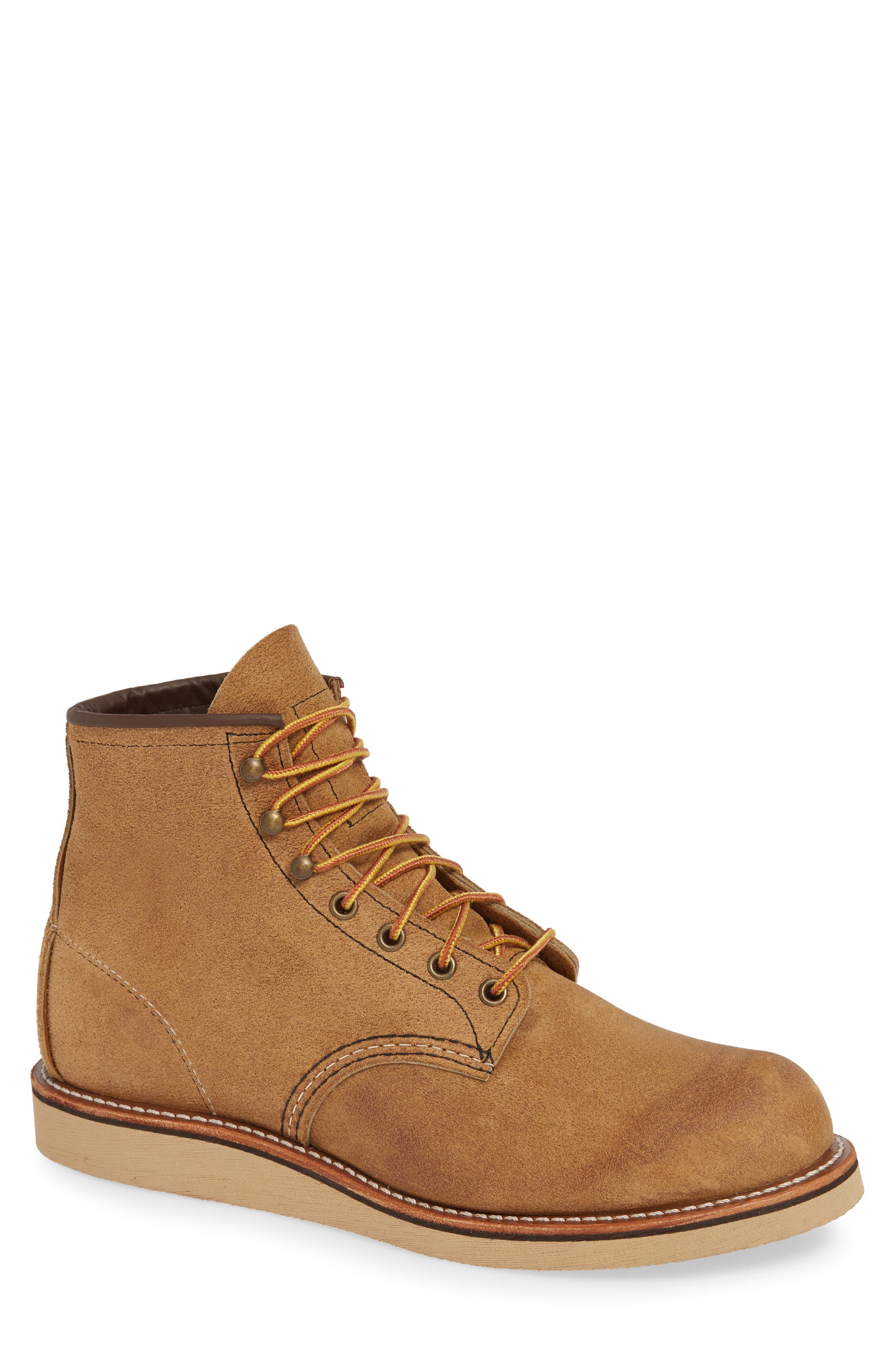 Red Wing Rover Plain Toe Boot, Beige